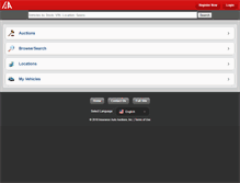 Tablet Screenshot of m.iaai.com